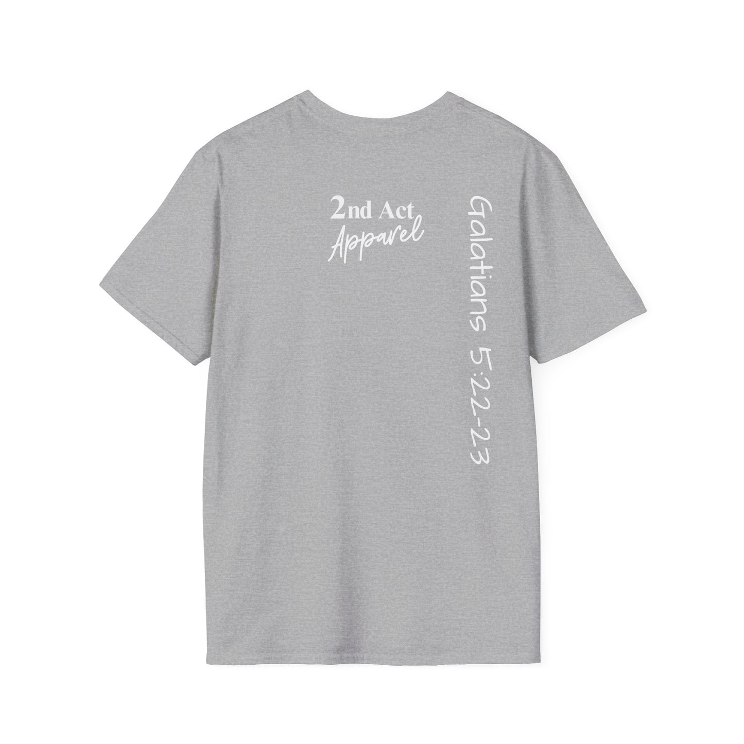 Show Me Your Fruits T-Shirt — Christian Scripture Galatians 5:22-23 Faith Tee