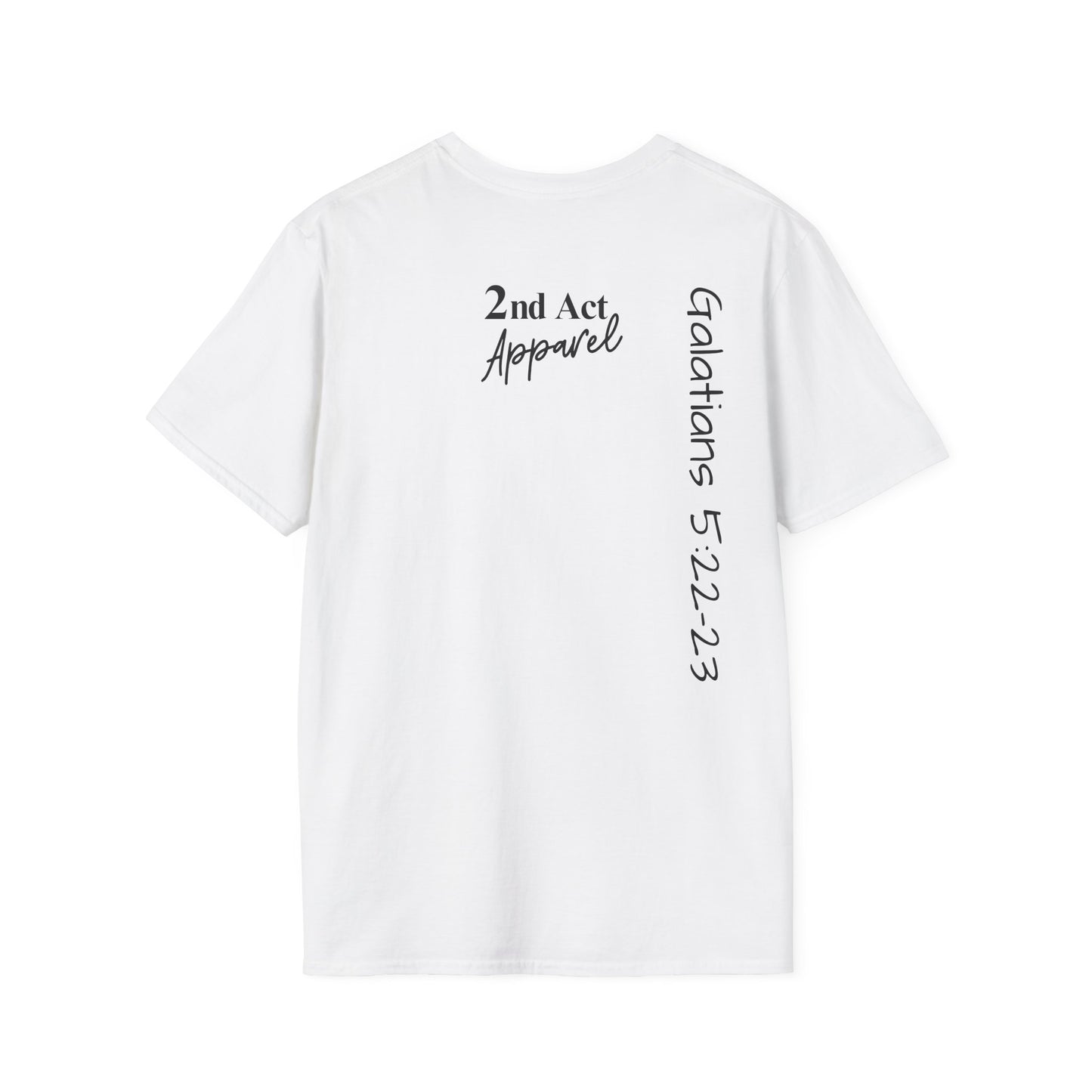 Show Me Your Fruits T-Shirt — Christian Scripture Galatians 5:22-23 Faith Tee